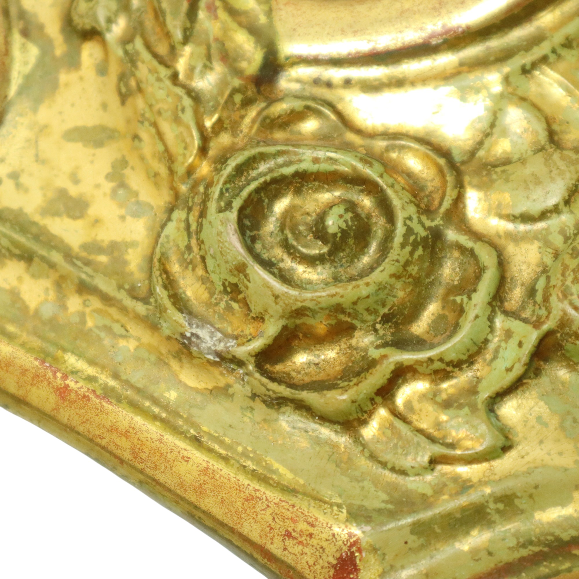 Grote Zweedse Spiegel Bladgoud Verguld Klassiek Rococo Stijl 119cm image 10