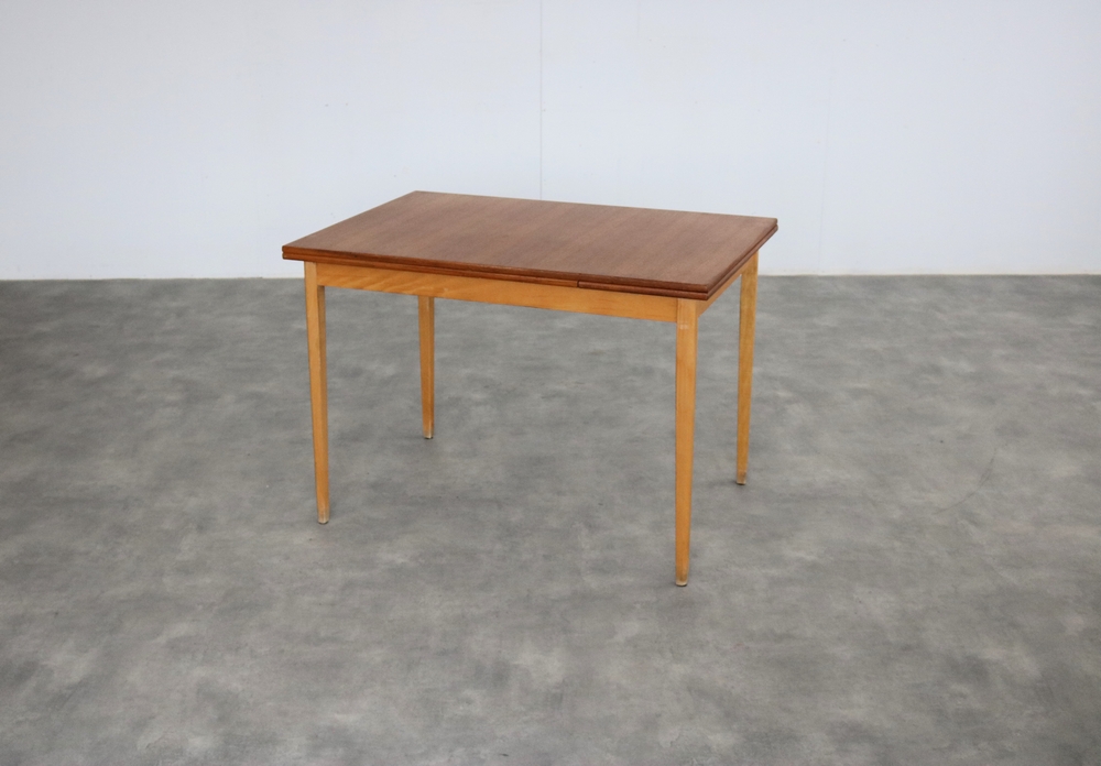Vintage Eettafel | Tafel | Verlengbaar | Jaren 60 | Zweeds image 5