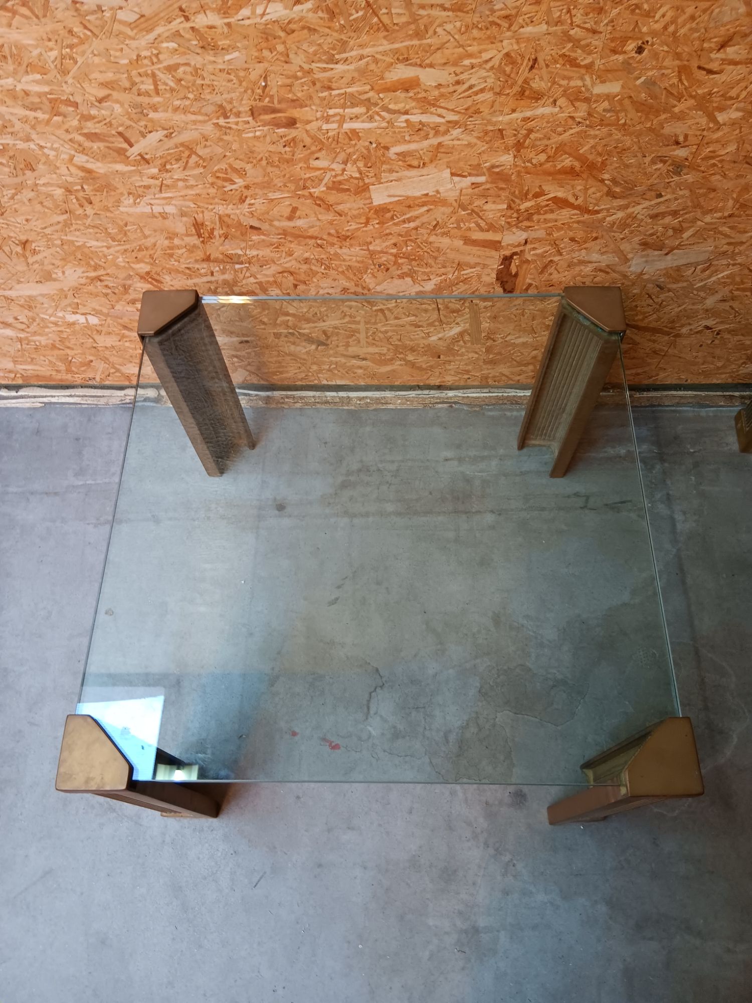 Peter Ghyczy Salontafel Met Brons Klein Model image 2