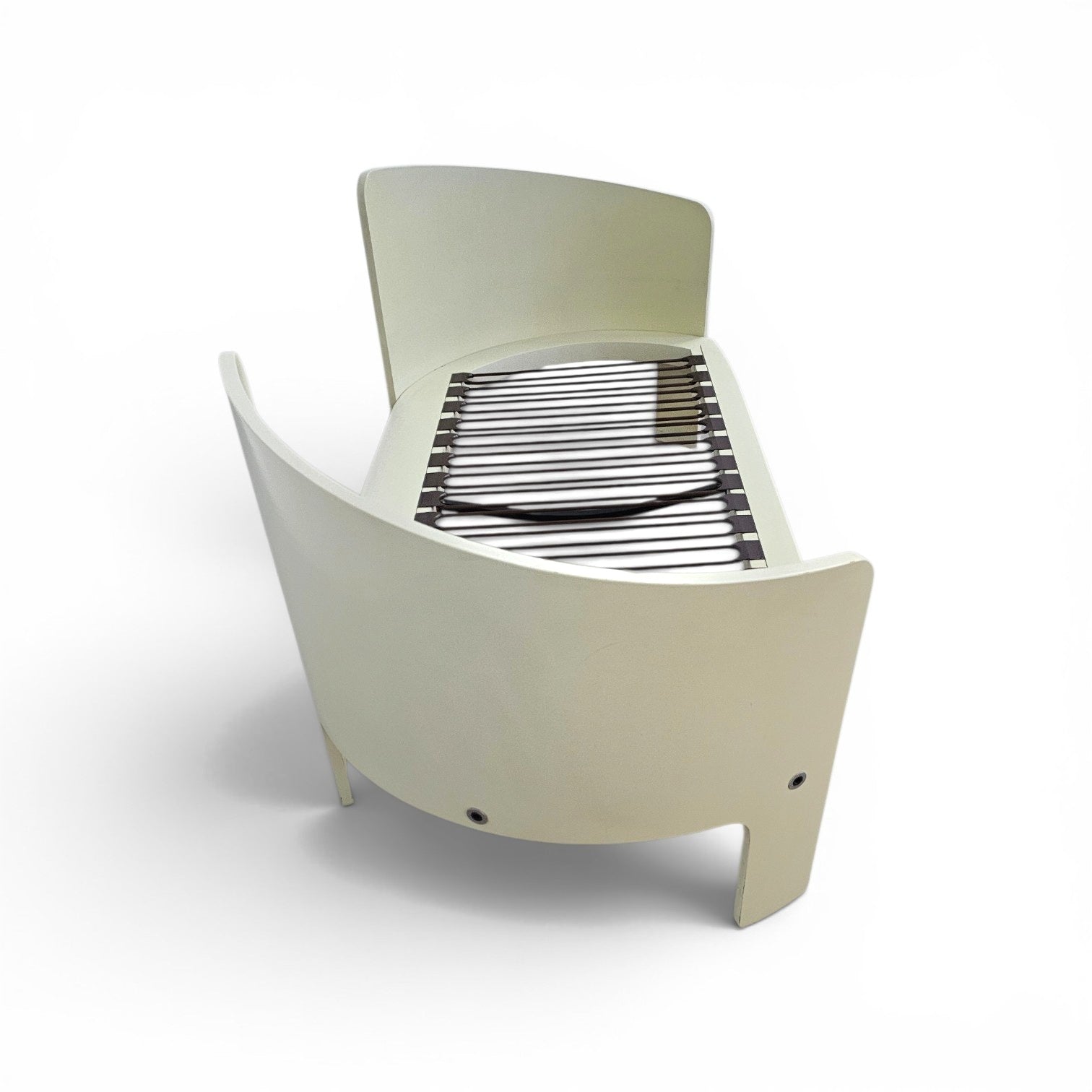 Bz49 Sofa By Hans Ell For 't Spectrum / 1970 / Dark Brown Leather image 14