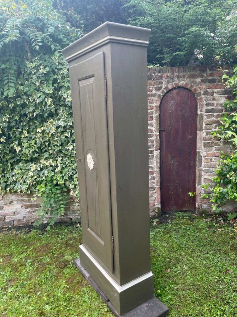 Unieke Vroeg 19e Eeuwse Kast Keukenkast Legkast Directoire image 14