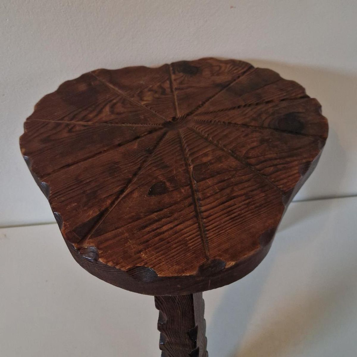 Vintage Krukje Spaans Brutalist Jaren 70 Plantentafel image 4