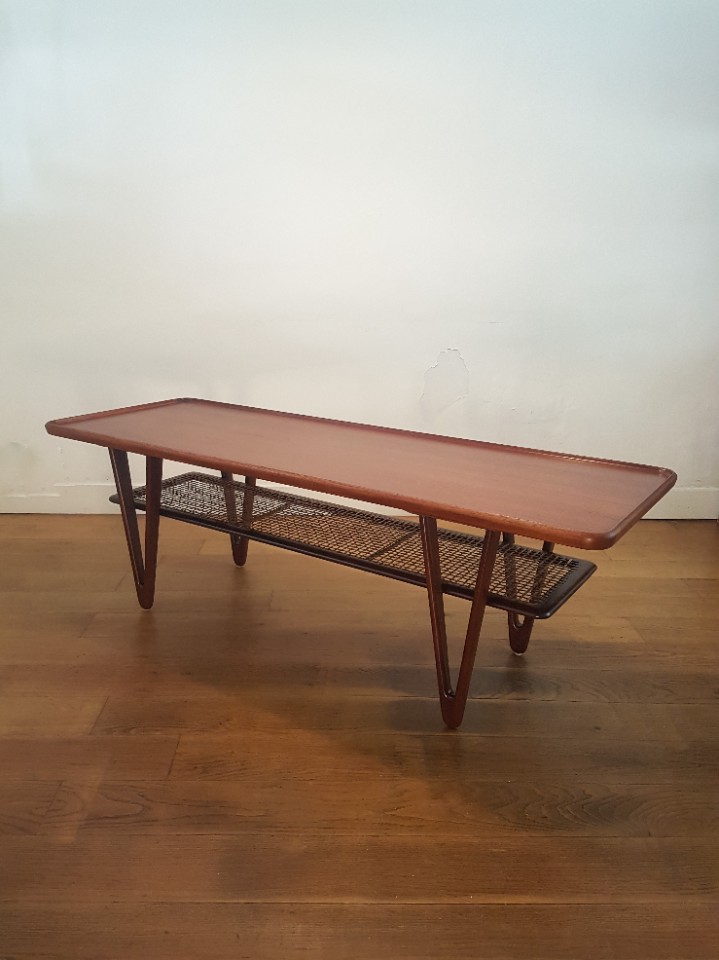 Deense Salontafel In Teak Van Kurt Østervig Uit 1950 image 6