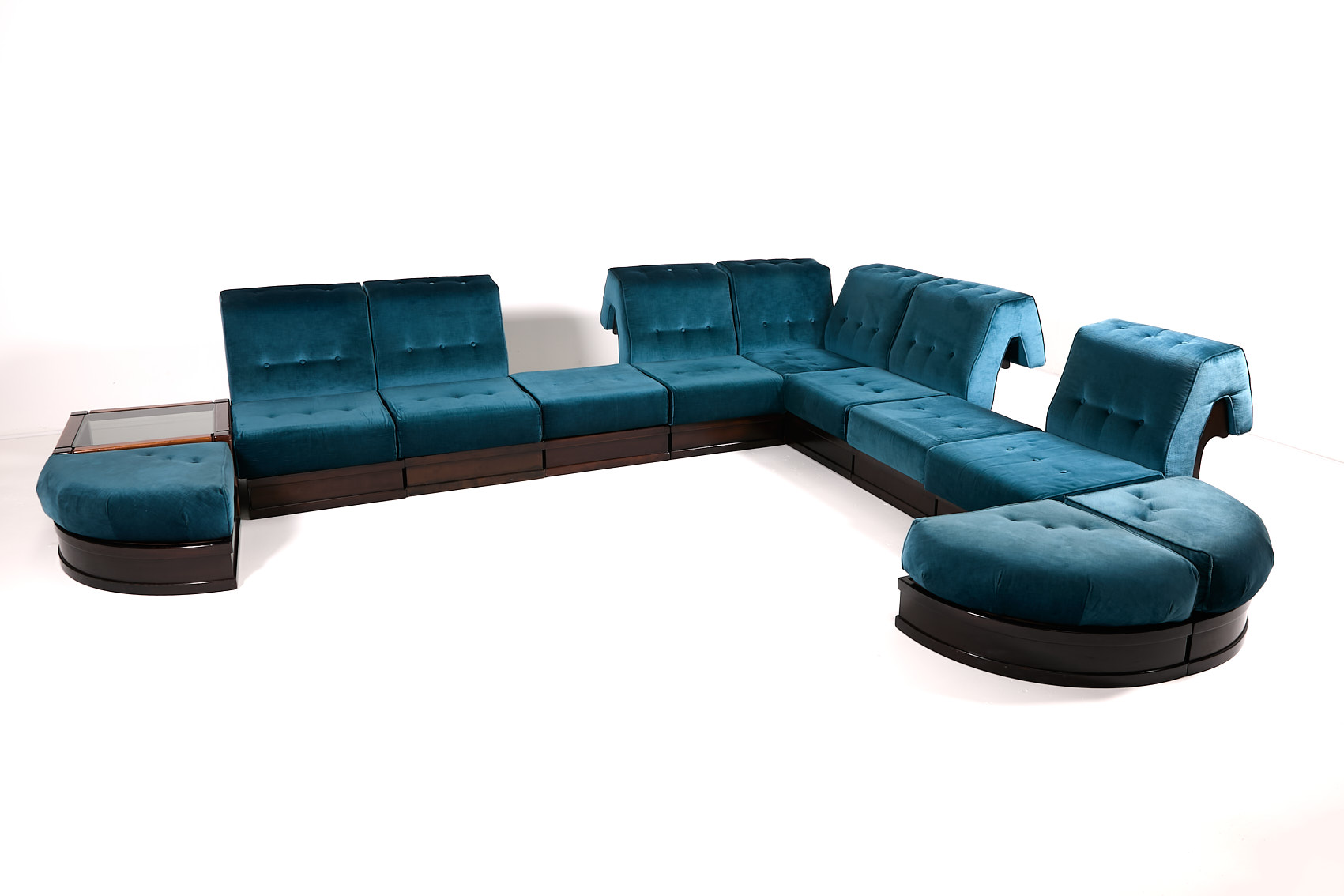Luciano Frigerio ‘can Can’ Sectional Sofa, 1960’s Italy image 3