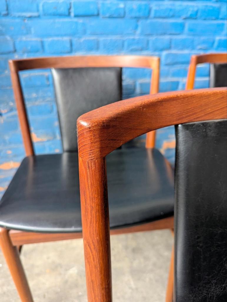 Set 5 (of 6) Deense Teak Stoelen , Findahls Møbelfabrik image 10