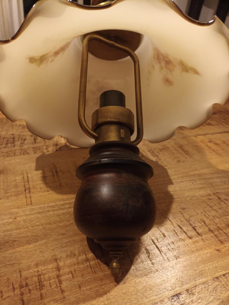 Klassiek Hanglamp Met Chique Glazen Kap image 5