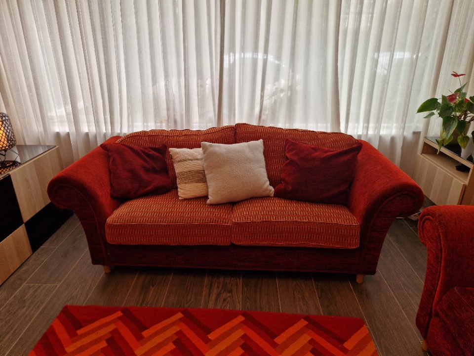 Romantiek Rode Sofa Set Van 3-4 + 2-3 Zitplaatsen image 3