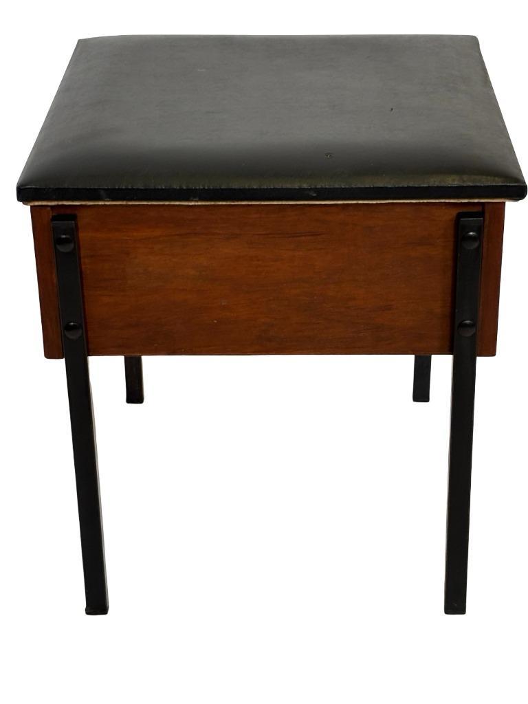 Vintage Tafel Kastje Pastoe Stijl Bijzettafeltje Jaren 60 image 9