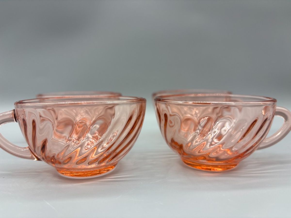Set Arcoroc Rosaline Kopjes Swirl 4 Stuks image 3