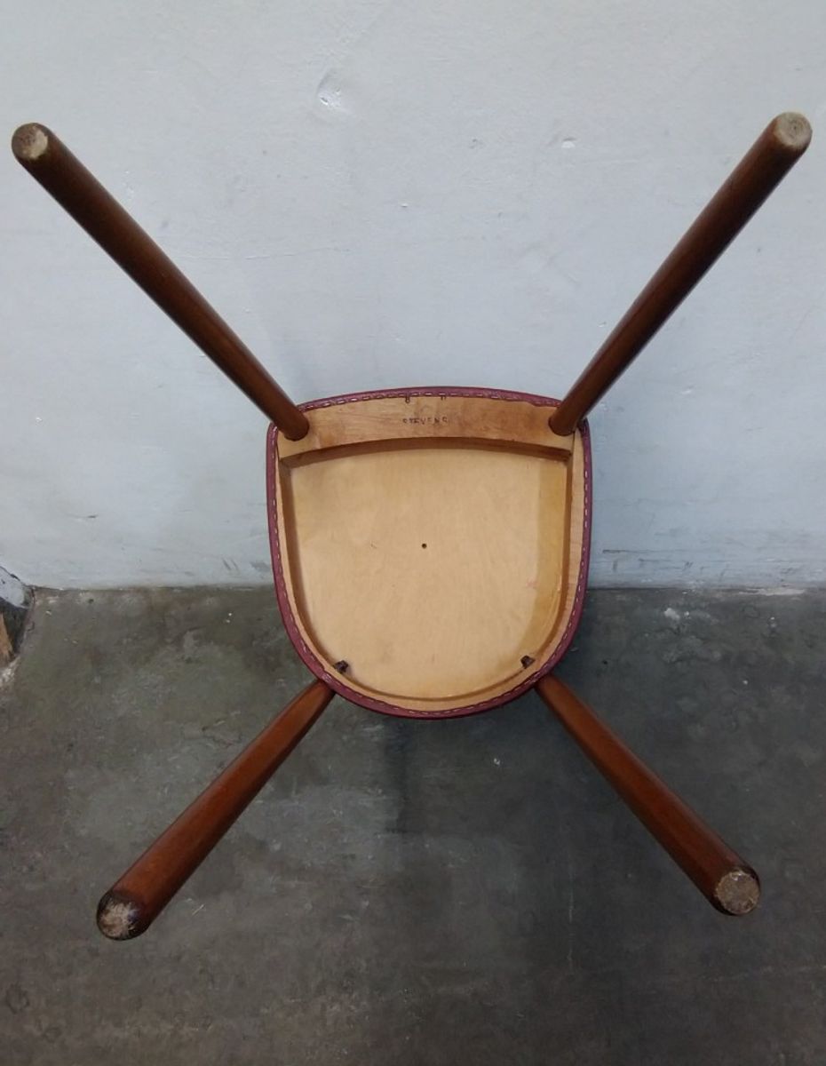 Vintage Stoel Jaren '50 Merk Stevens image 4