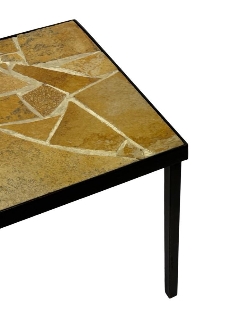 Vintage Salontafel Natuursteen Jaren 60 Coffee Table Design image 13