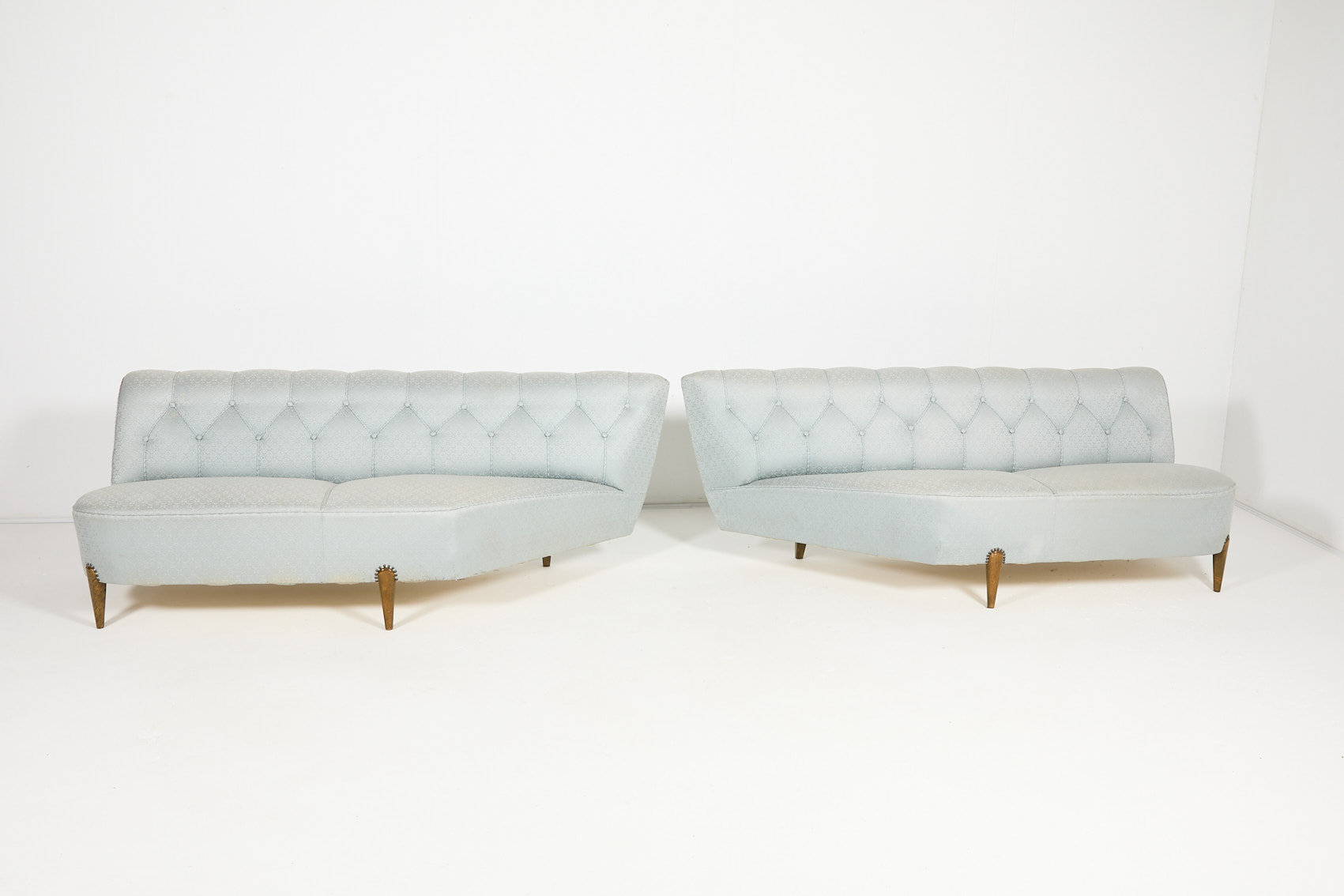 Spectacular Swedish Modern Pair Of Sofas From Otto Schulz, 1940’s image 2