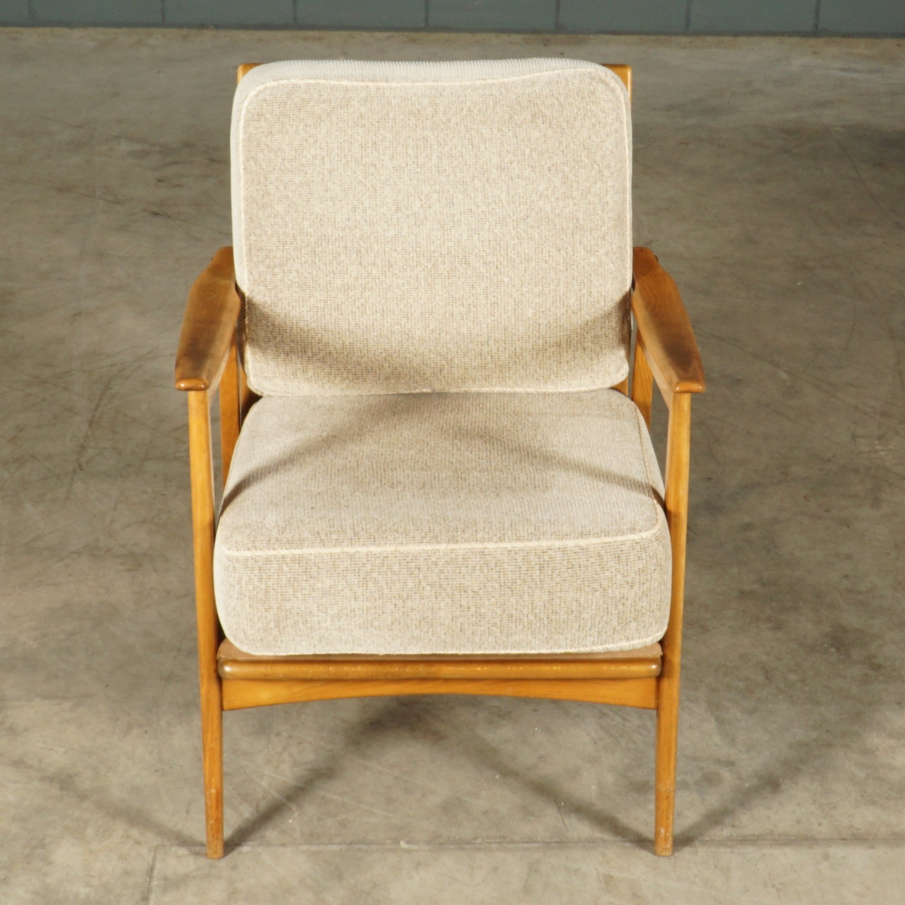 Set Deense Lougefauteuils – Notenhout – Jaren 60 image 11