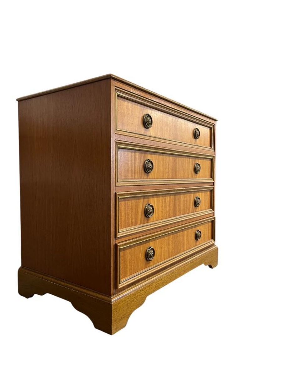 Vintage Mini Ladekast / Houten Commode image 8