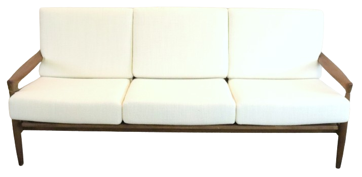 Erik Wørts Voor IKEA Kolding Bank Vintage Reupholstered image 9