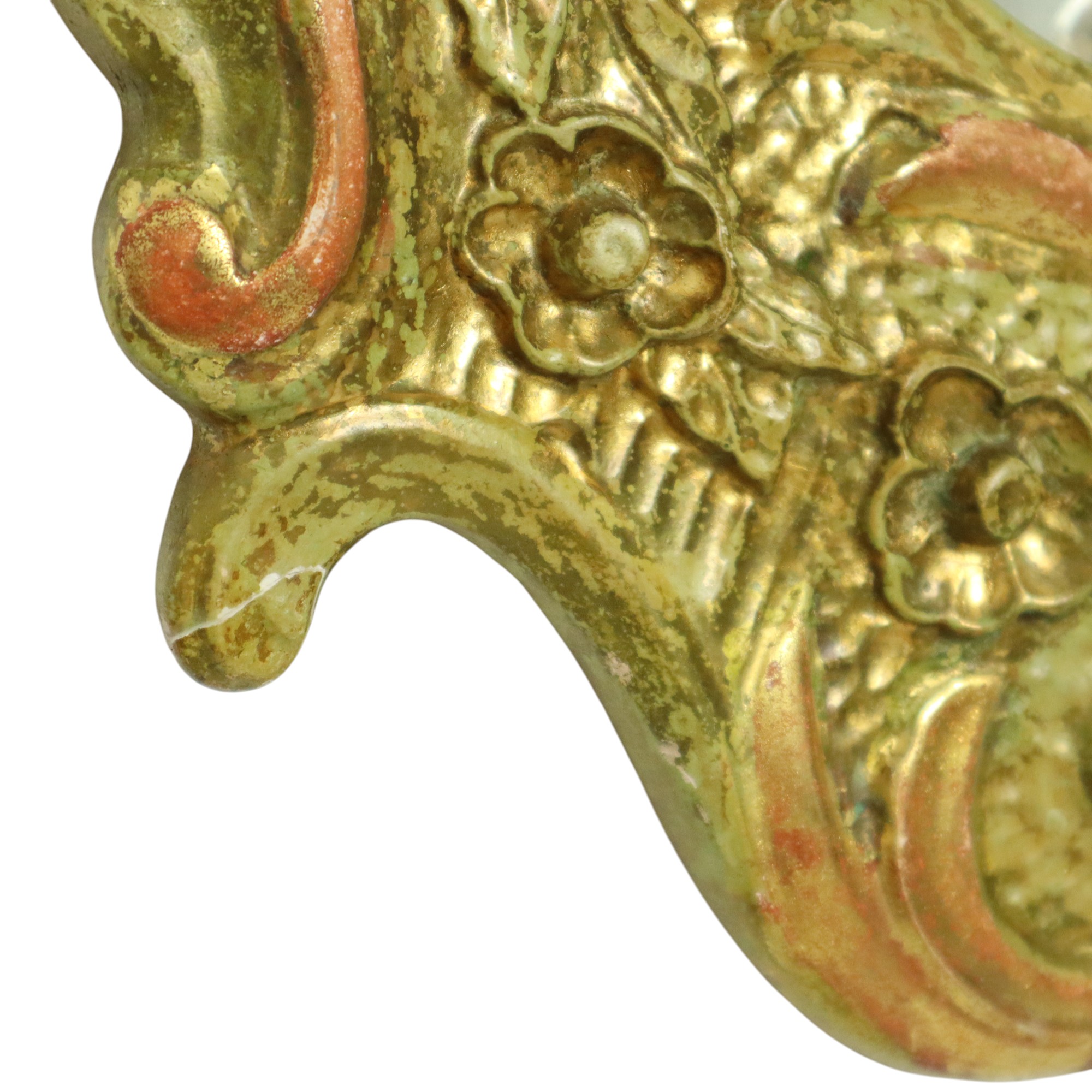 Grote Zweedse Spiegel Bladgoud Verguld Klassiek Rococo Stijl 119cm image 16