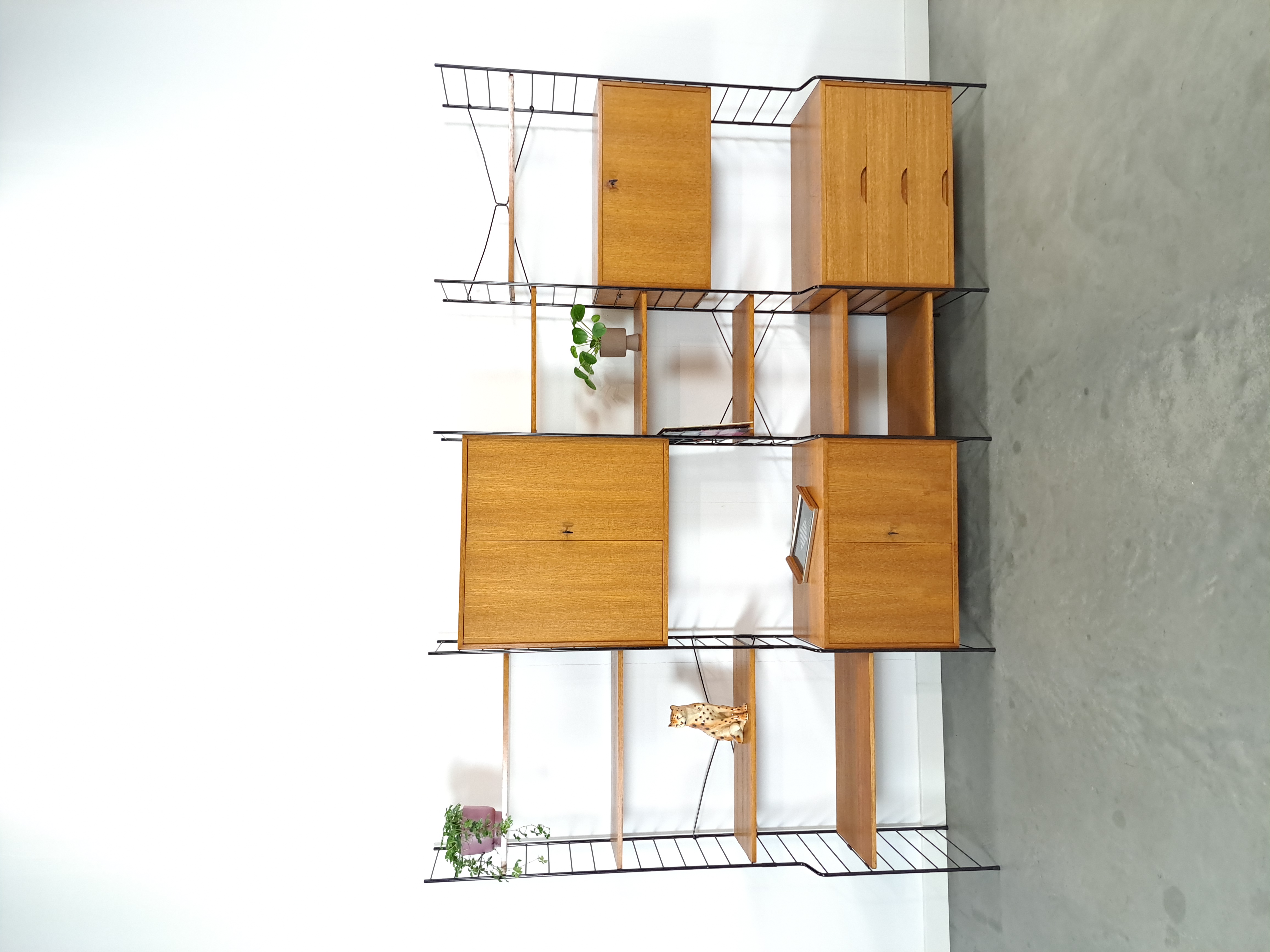 Design Whb Teak Modulair Lp Wandsysteem Vrijstaand image 3