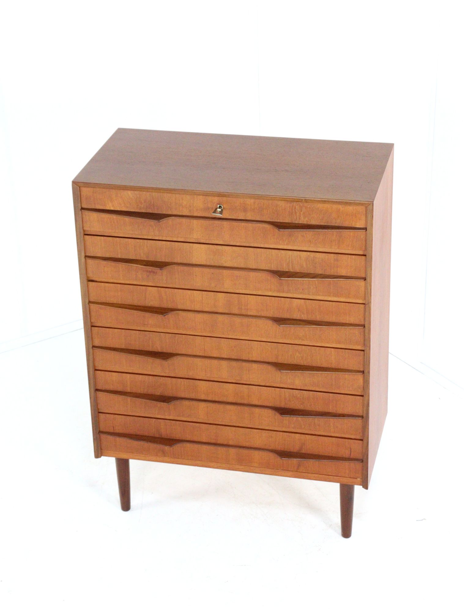 Vintage Hoge Ladekast 'olsted' Deens Design image 18