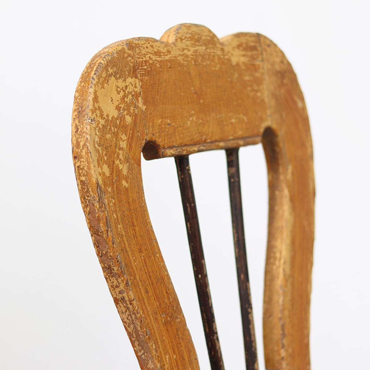 Antieke Wabi Sabi Primitieve Bergstoel image 2