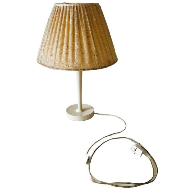Vintage Retro Deens Design Tafellamp Hout 1960’s image 8