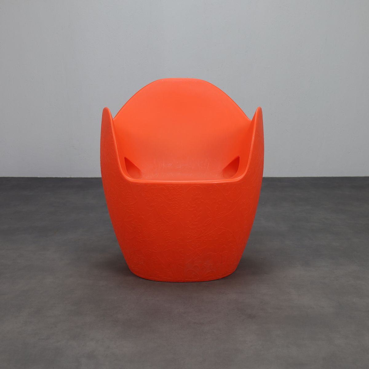 Set Of 2 Armchairs “o-nest” By Tord Boontje For Moroso, 2006 Orange image 2