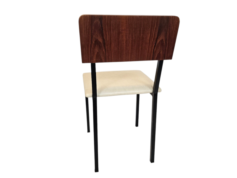 Vintage - Dutch Design - (2) Eetkamerstoelen - Martin Visser Stijl - 60's image 6
