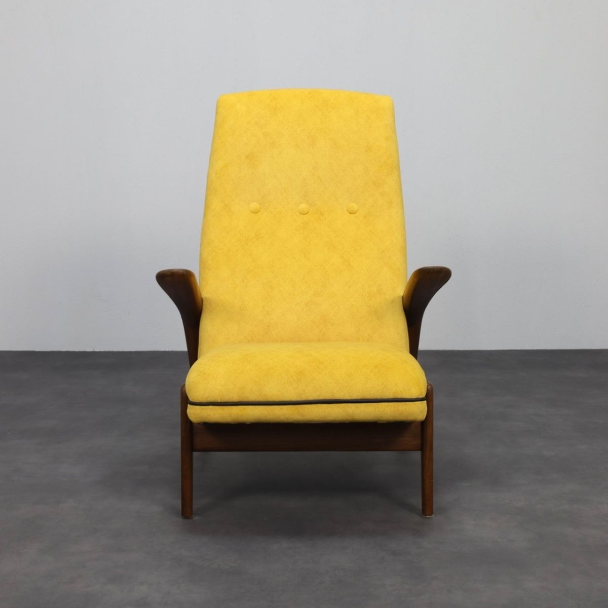 Vintage Fauteuil Gimson And Slater, 1960s Nieuw Gestoffeerd image 4
