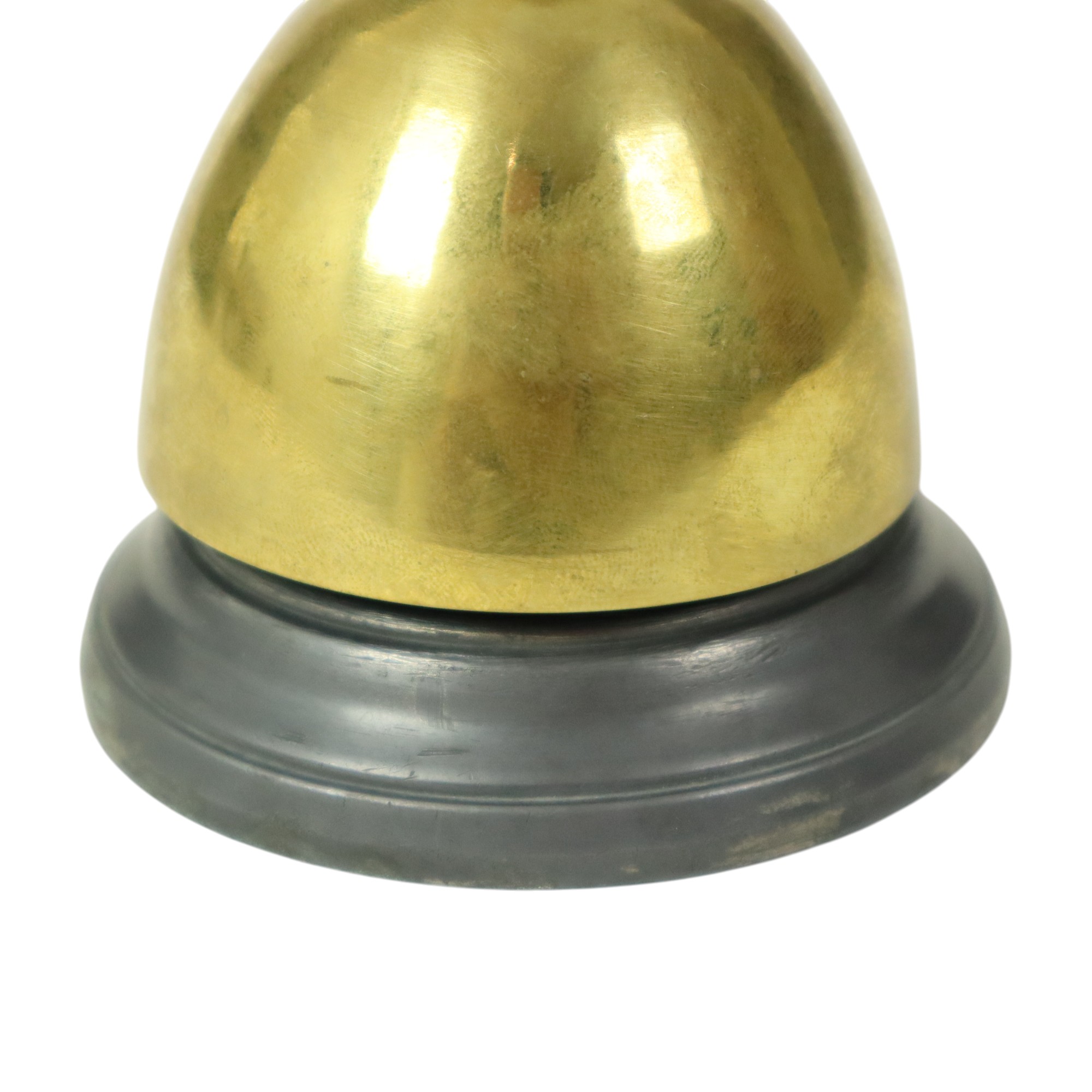 Messing En Metalen Hotelbel Receptiebel Mid-century image 8