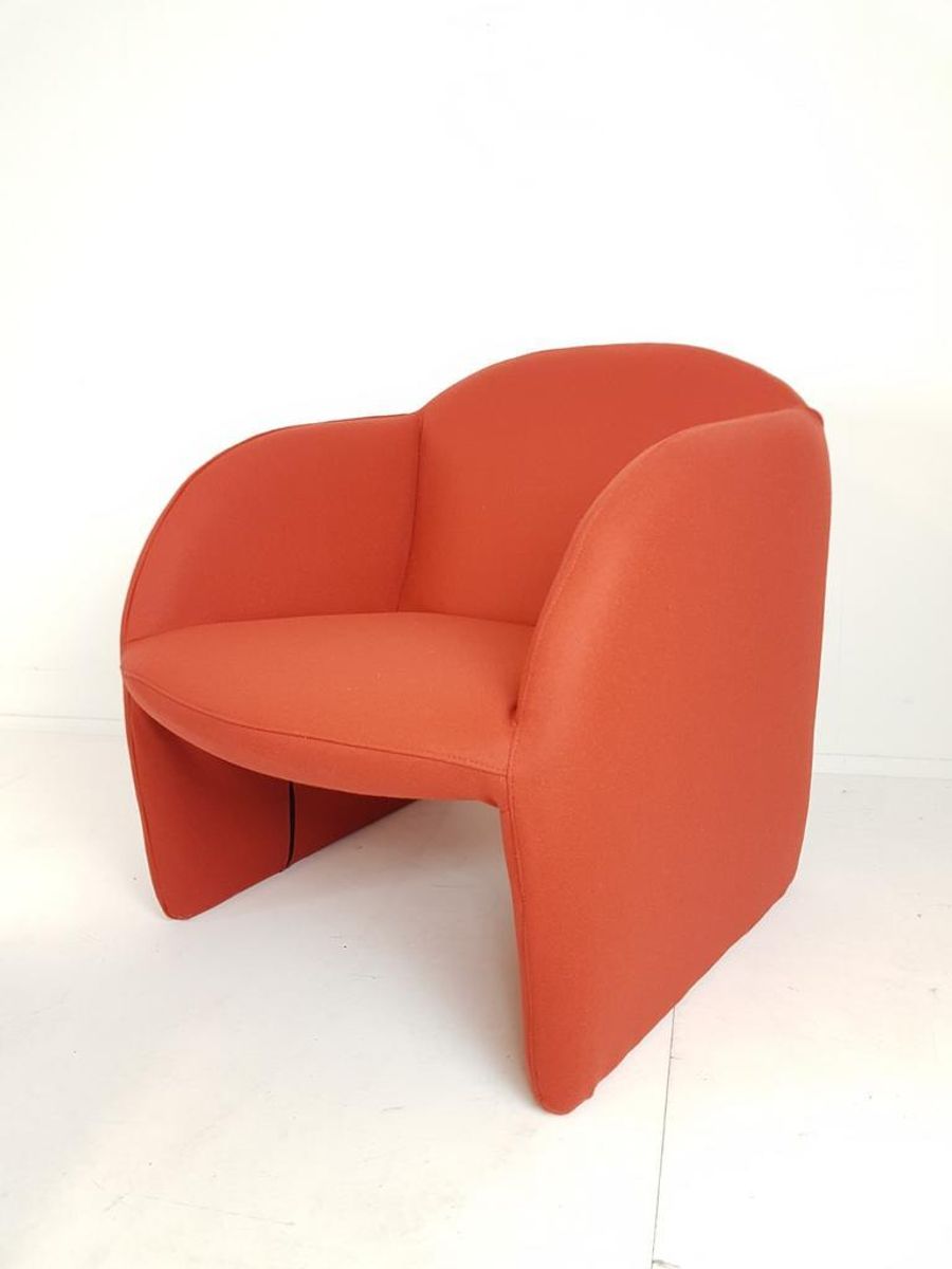 Artifort Ben’s Steenrood / Donker Oranje Fauteuils Ploegstof image 2