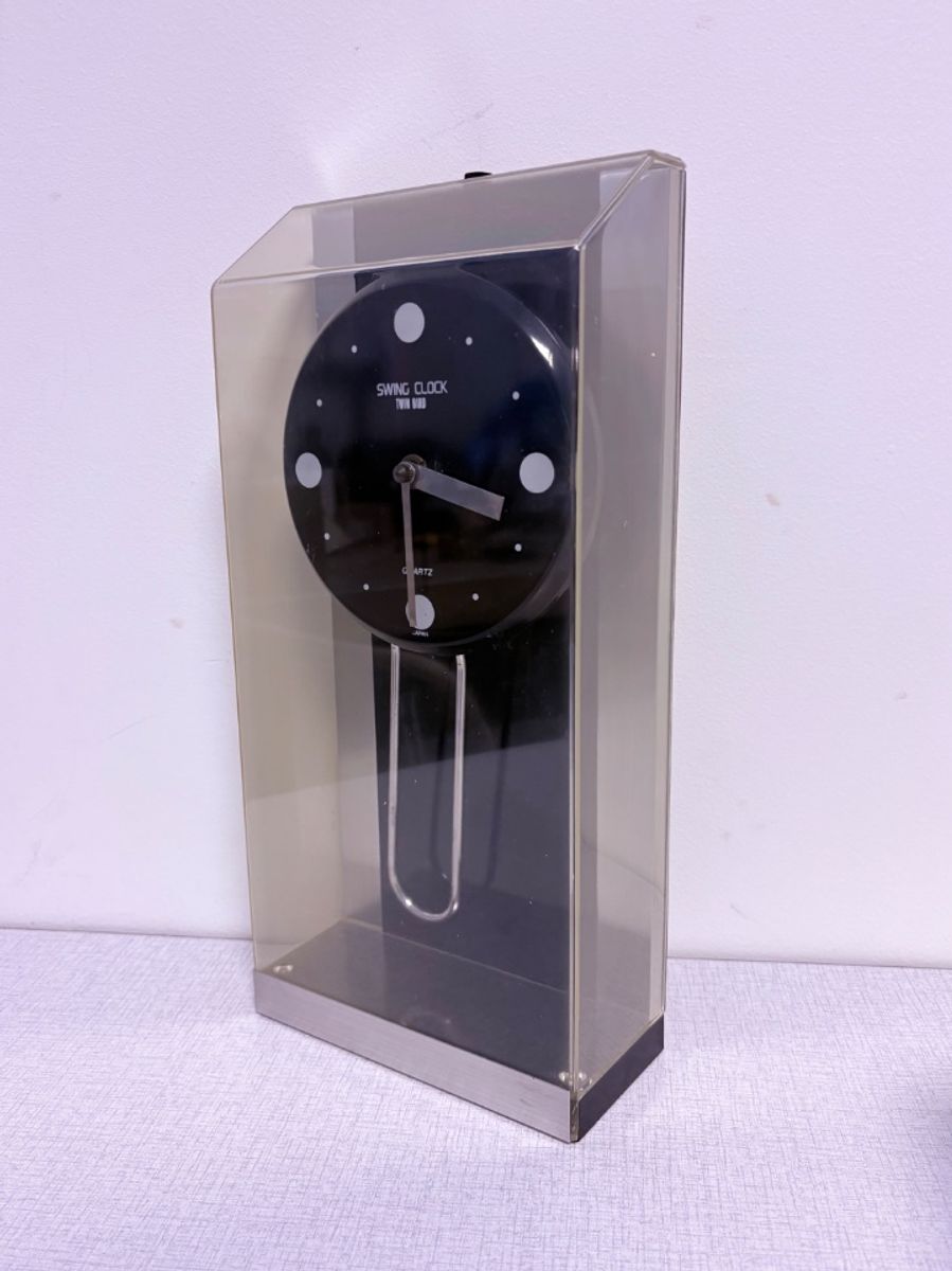 Post Modern Swing Clock Twin Bird Japan ‘80 image 4