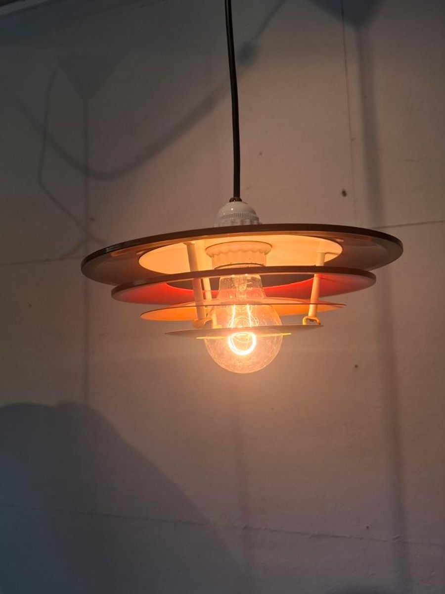 Mooie Vintage Jaren 60 Hanglamp image 4