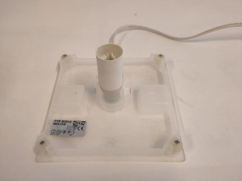 2x IKEA Iviken Ice Cube Lamp Ijsblokjes Lampen Glas Jaren 90 image 6