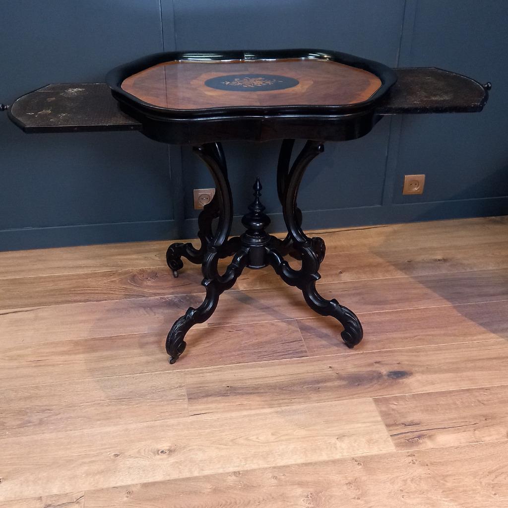 Antieke Wijntafel, Hollands Willem Iii In Horrix Stijl image 4