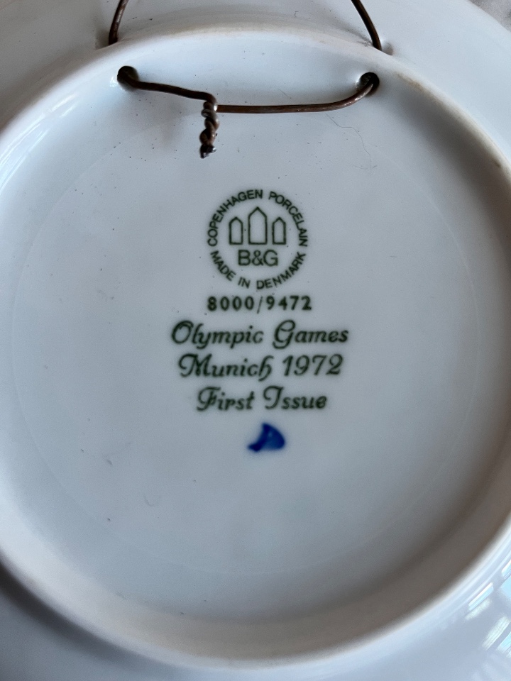 Olympiade 1972 München, By Royal Copenhagen image 4