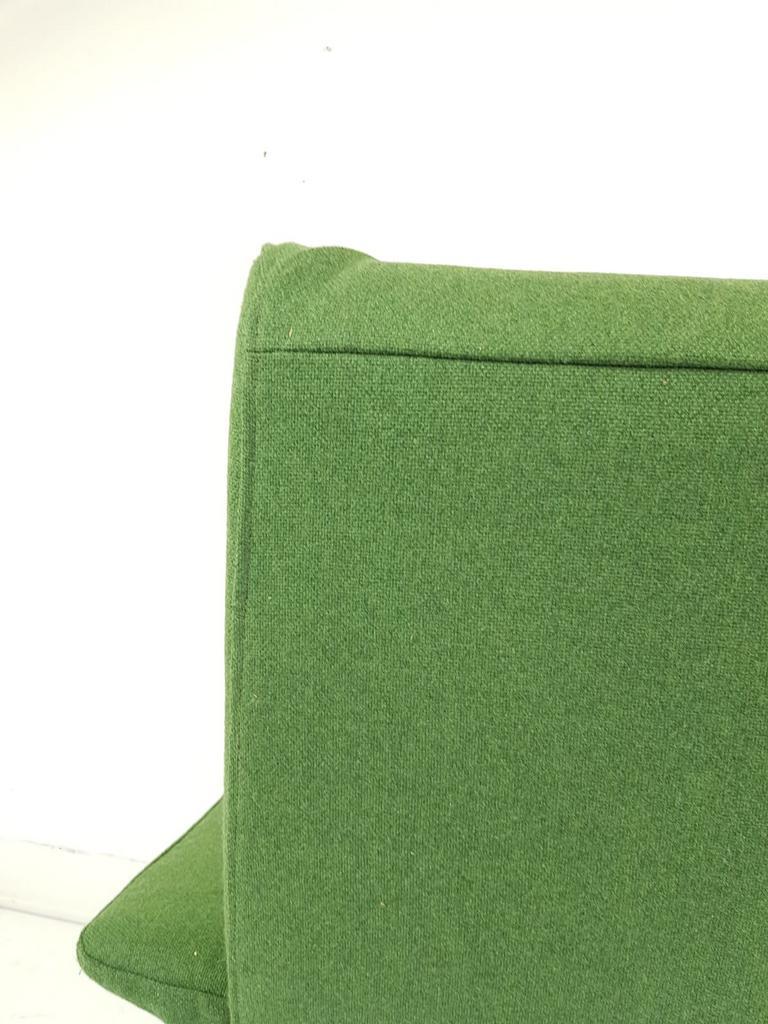 Vintage Archi Fauteuil Ligne Roset Wol Groen Ploegwool Ploeg image 11