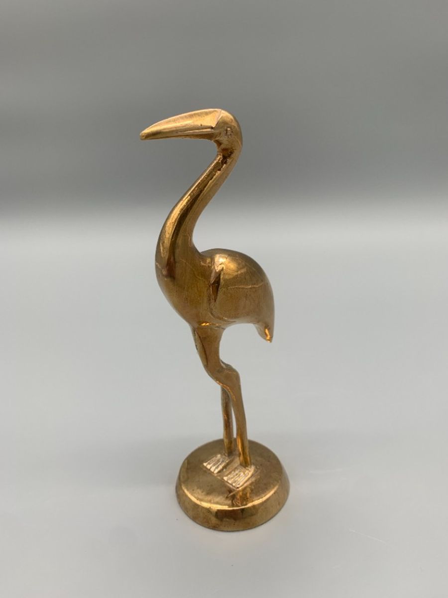 Messing Flamingo Op Voet image 6