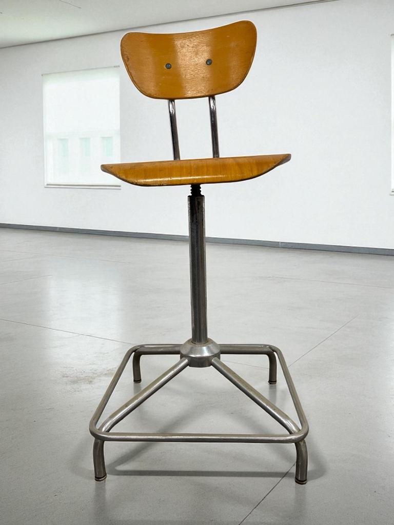 Vintage Industriële Bureaustoel / Atelierstoel / Desk Chair image 3