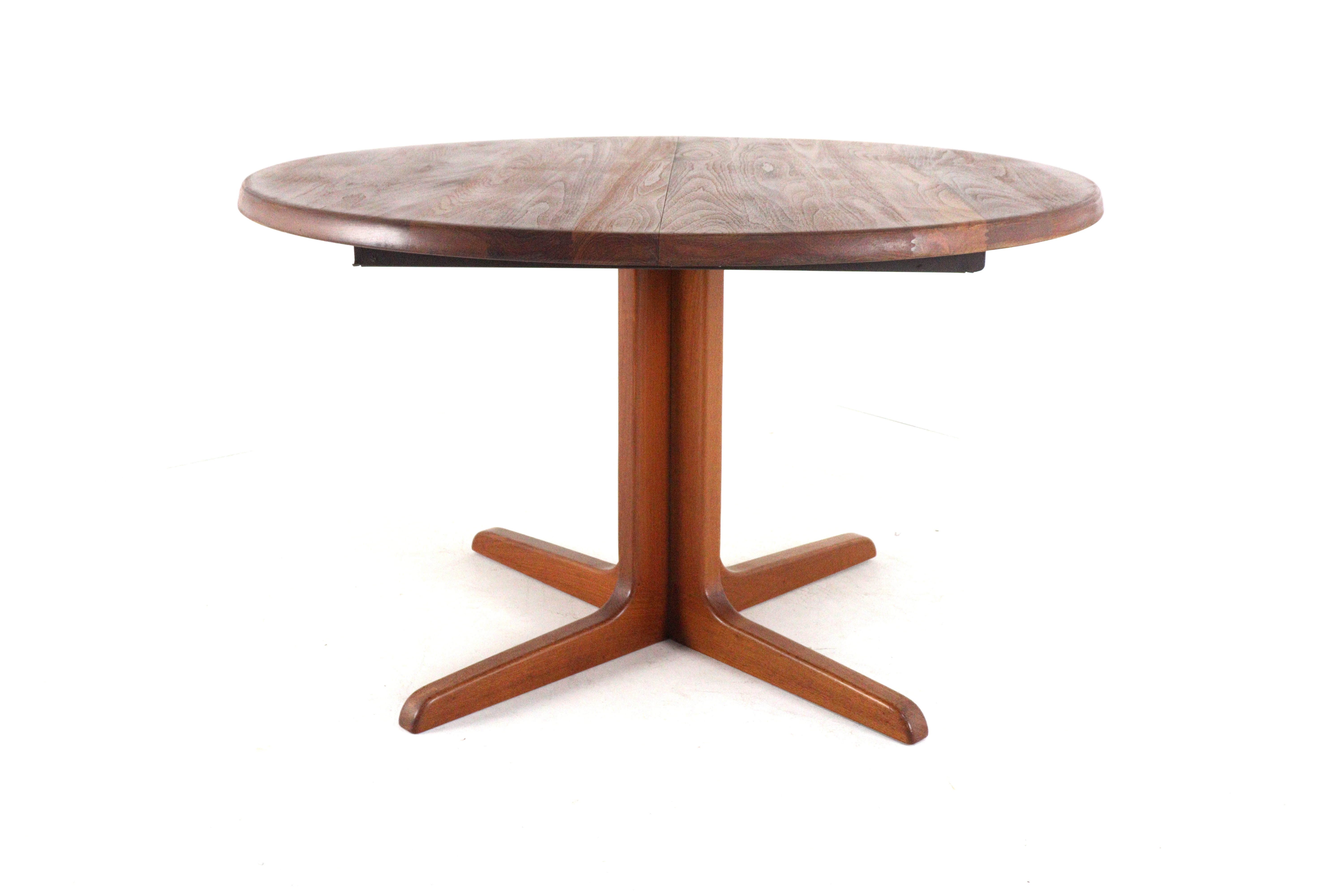 Niels Bach Vintage Ronde Eettafel Eetkamertafel Deens Massief Teak image 8