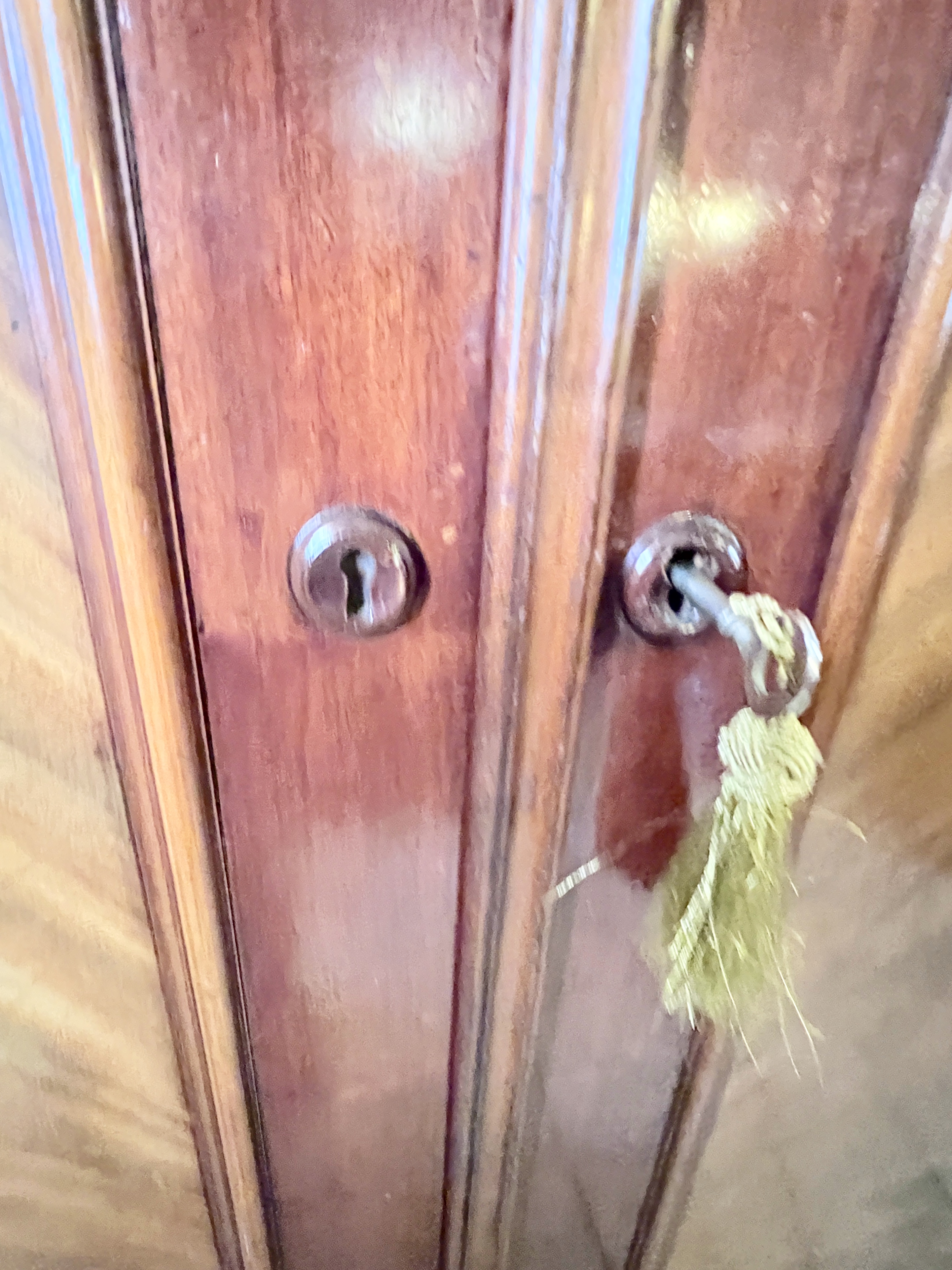 Uitneembare Antiek Mahonie Kast Met Planken En Lades, 188 Cm Hoog image 13