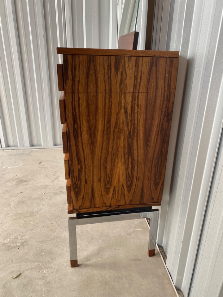 Vintage Ladenkast Commode Incl. Spiegel image 6