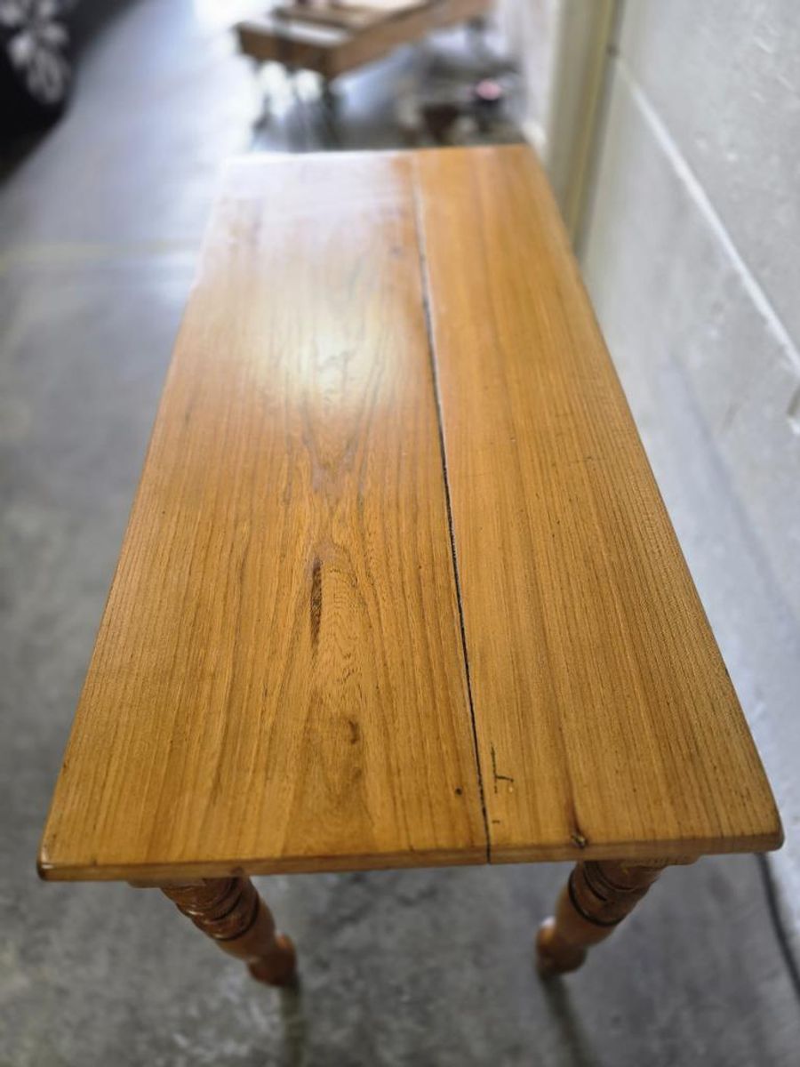 Vintage Houten Console Tafel / Sidetable / Bijzettafel image 4