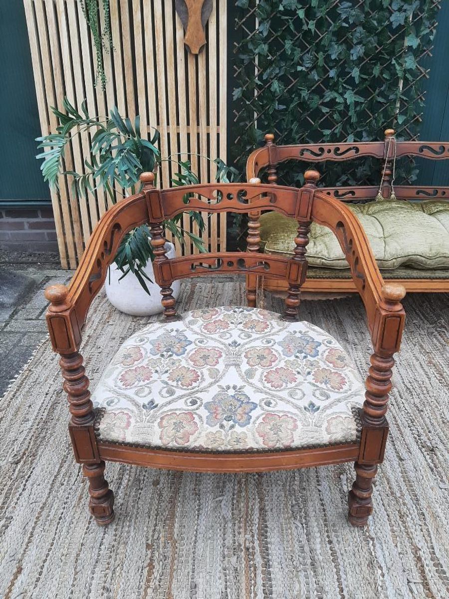 Vintage Progetti Fauteuil Italiaans Design Stoel Jr 70 image 6