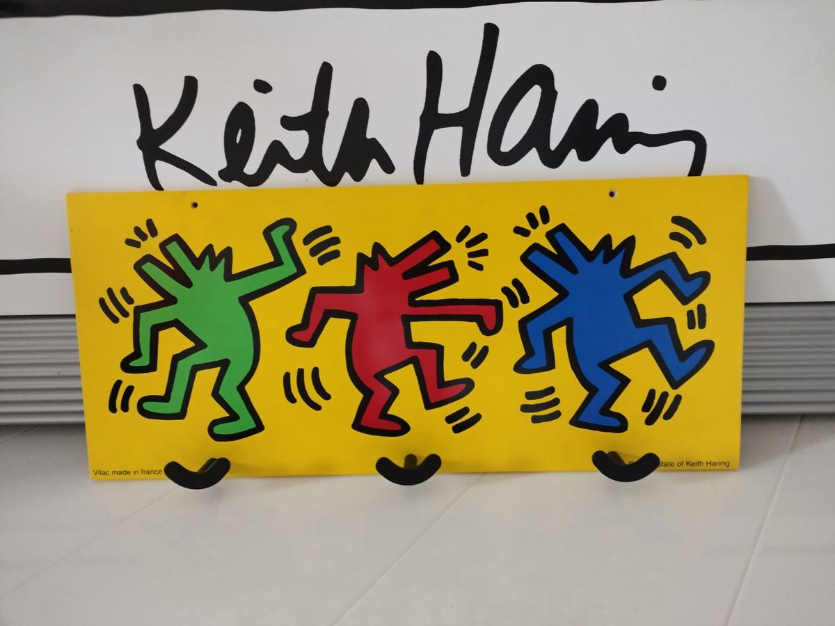 Keith Haring Kapstok Hout Vilac 22 X 50 Cm image 15