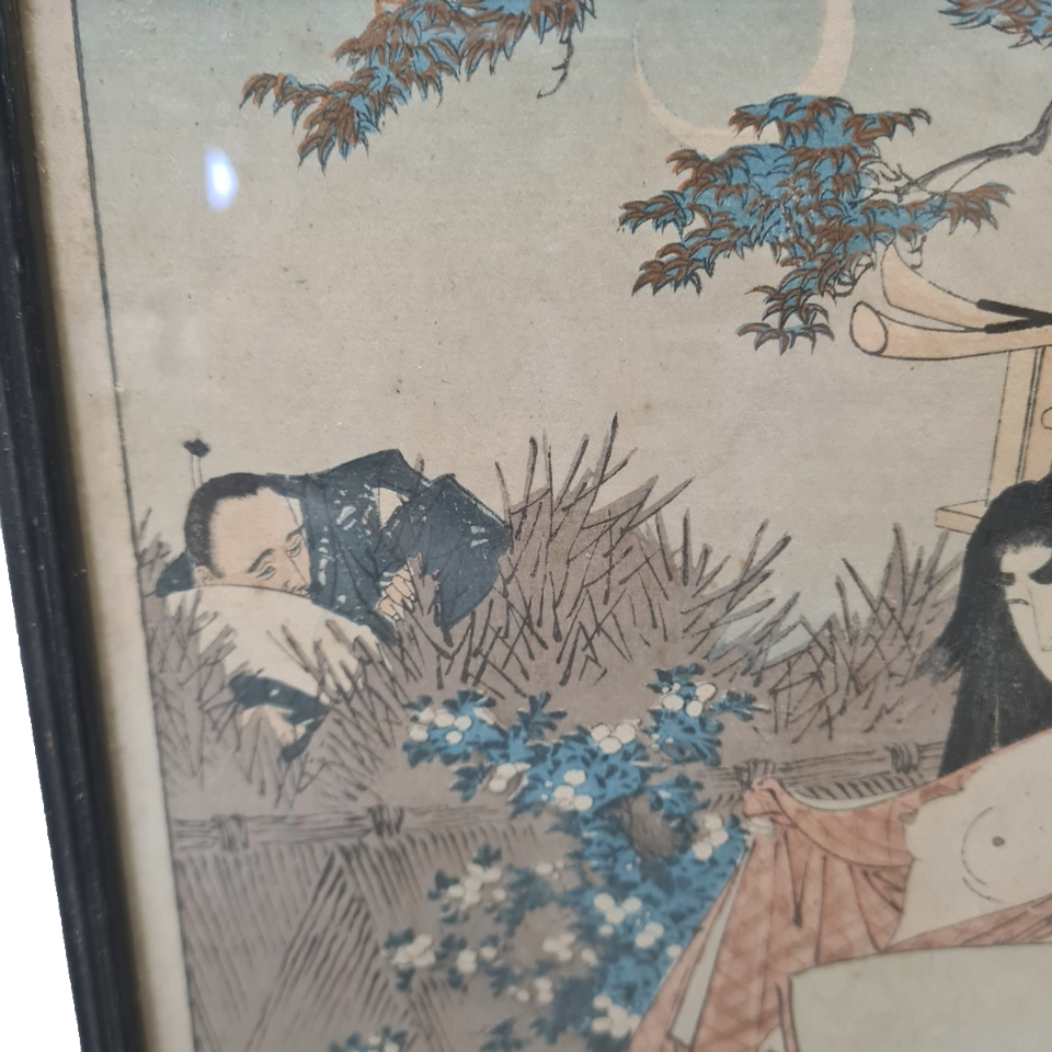 Originele Houtsnede Van Tsukioka Yoshitoshi image 7