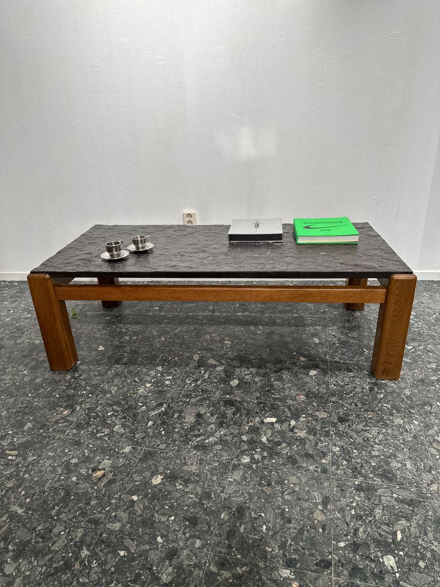 Vintage Bauhaus Brutalistisch Japandi Salontafel image 5