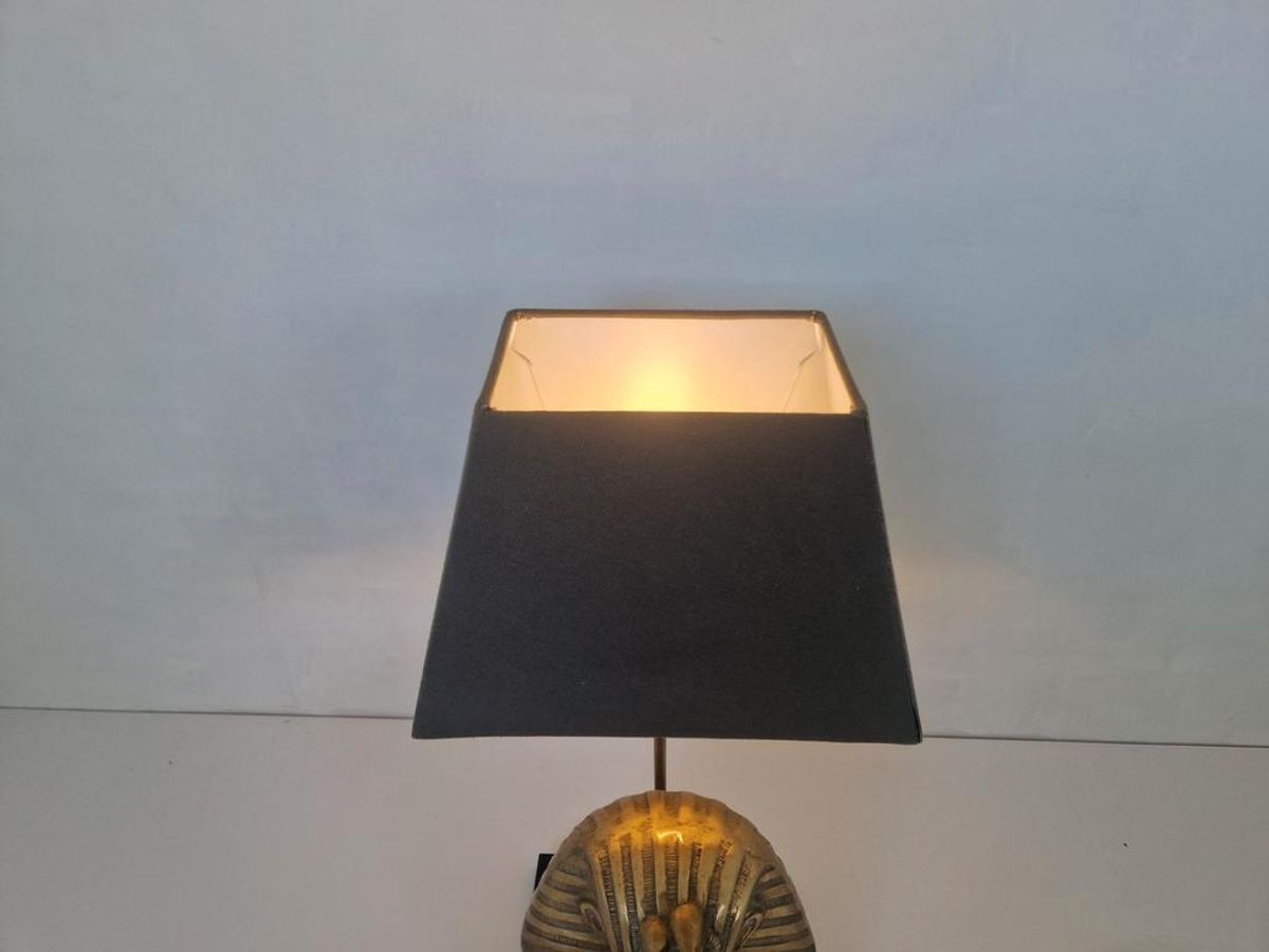 Hollywood Regency Tafel Lamp Farao Deknudt Jansen Stijl. image 5