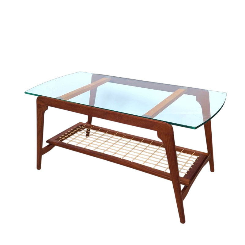 Vintage Salontafel Jaren 6 – Coffee Table – Webe - (kf44) image 9