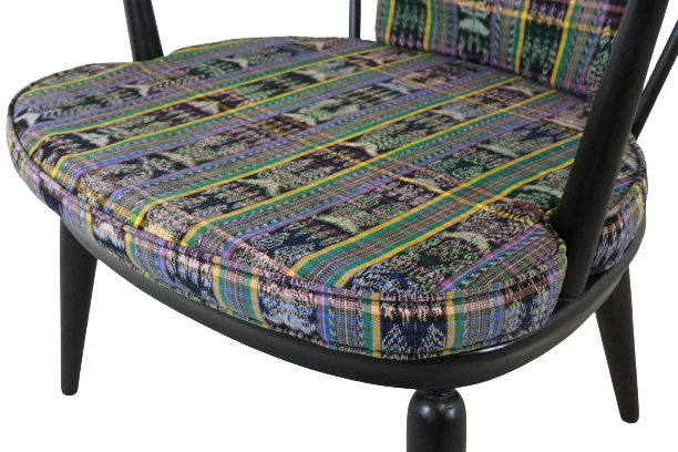Vintage Stoel Spijlenstoel Fauteuil image 8