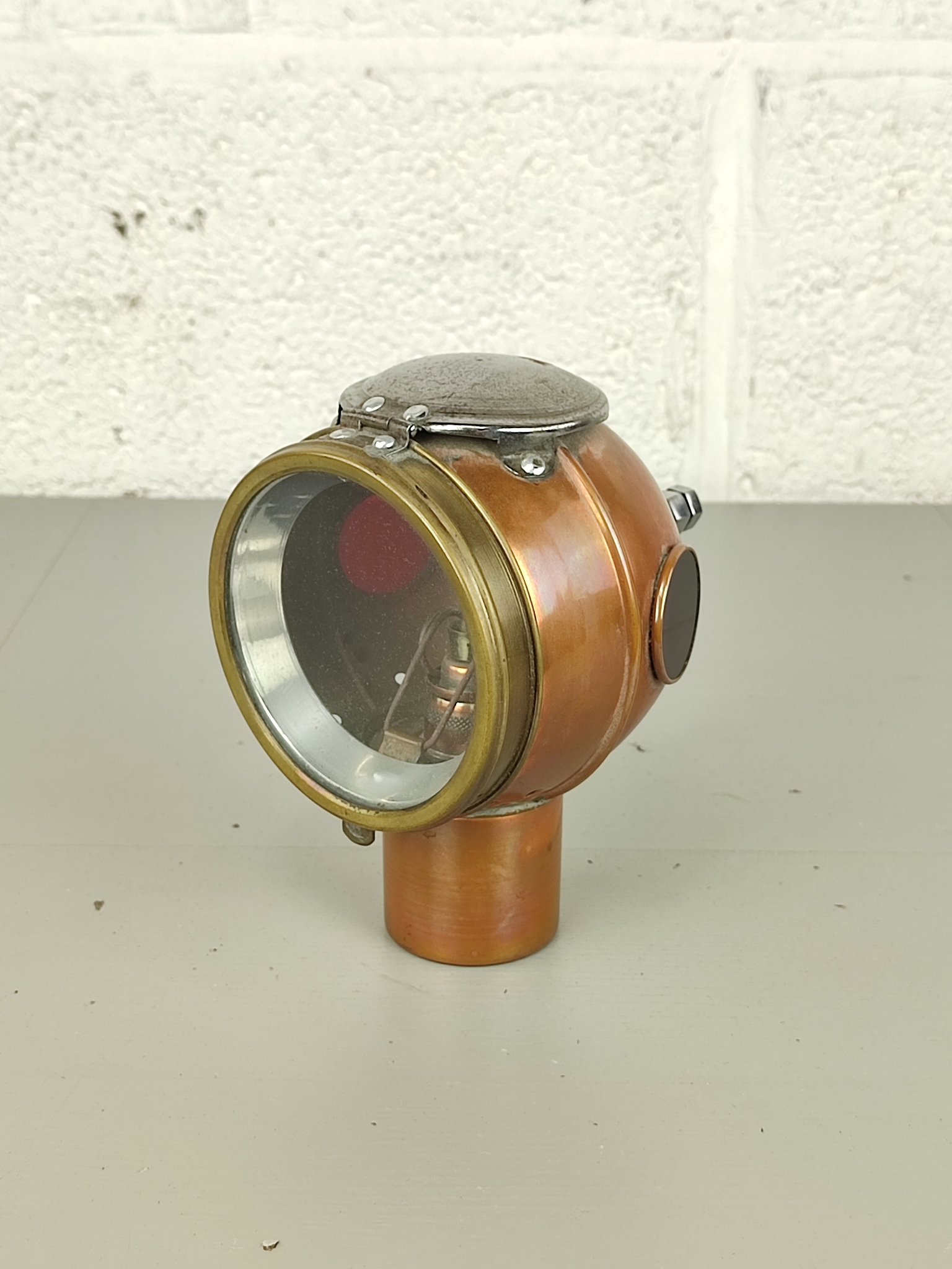 Koperen Auto Olielamp image 4