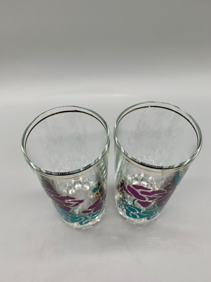 Set Vintage Longdrink Glazen Italy image 7